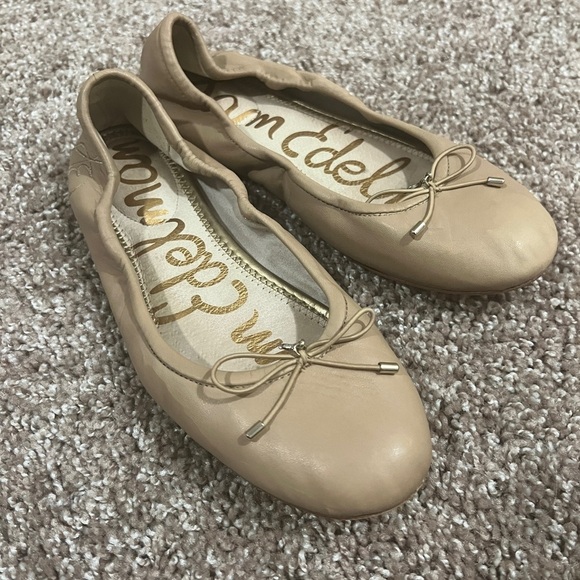Sam Edelman Nude Felicia Ballet Flat - Picture 1 of 5